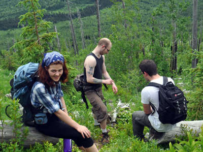 Time for a log sitting break