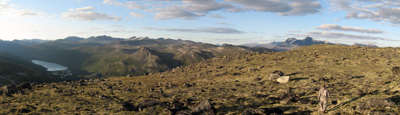 Panorama of the Tatshenshini plateau