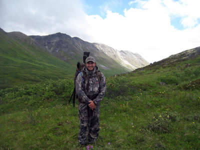 Scott Weir in Tatshenshini Valley