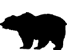 Grizzly Silhouette