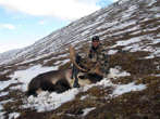 Daniel Egli with his BC caribou bull