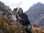 Daniel Egli and his BC stone sheep ram